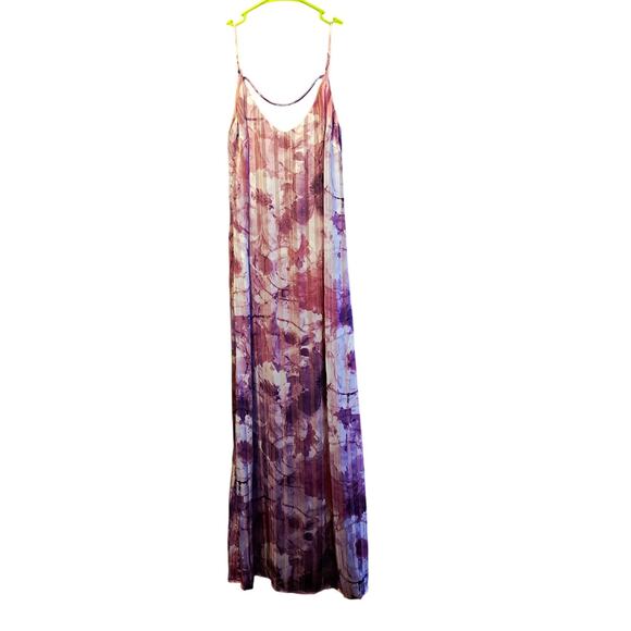 Lulus Dresses & Skirts - Lulu's floral spakle paneled shift maxi dress size xs